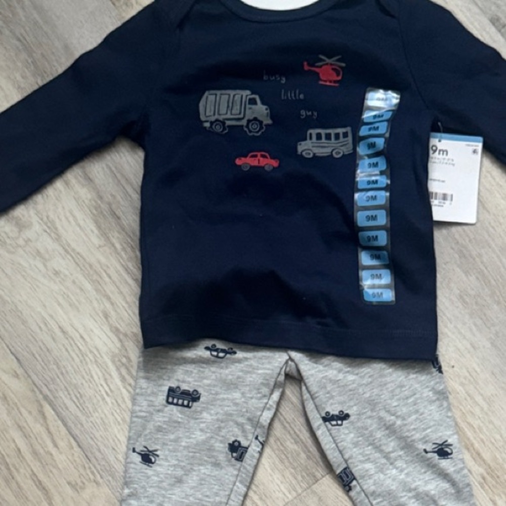 Carter's Navy and Red Baby Outfit